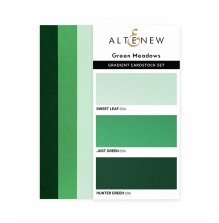 Altenew Gradient Cardstock Set - Green Meadows