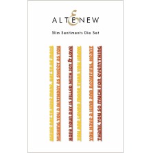 Altenew Die Set - Slim Sentiments