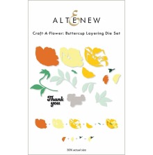 Altenew Die Set Craft A Flower - Buttercup Layering