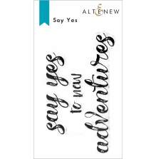Altenew Clear Stamps 2X3 - Say Yes