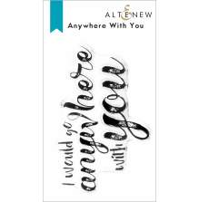 Altenew Clear Stamps 2X3 - Anywhere With You