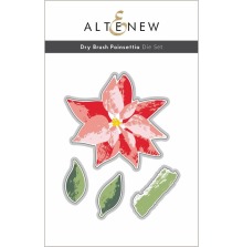 Altenew Die Set - Dry Brush Poinsettia