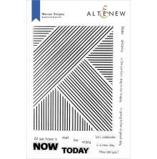 Altenew Clear Stamps 6X8 - Woven Stripes