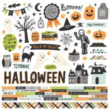 Simple Stories Sticker Sheet 12X12 - Spooky Nights
