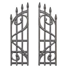 Tim Holtz Idea-Ology Metal Ornate Gates 2/Pkg