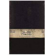 Tim Holtz Idea-Ology Kraft Paper Pad 6X9 24/Pkg - Black
