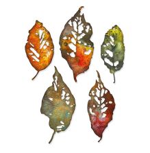 Tim Holtz Sizzix Thinlits Dies - Leaf Fragments 665559