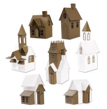 Tim Holtz Sizzix Thinlits Dies - Village Collection 665564