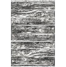 Tim Holtz Sizzix 3-D Texture Fades Embossing Folder - Mini Lumber