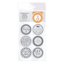 Tonic Studios Simply Stamped Stamp Set - Circular Sentiment  4367E