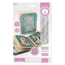 Tonic Studios My Memory Book Die Set - Screened Flourish Layering 3018E