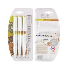 Tonic Studios Nuvo Aqua Flow Pens 3/Pkg - Woodland Walk 869N