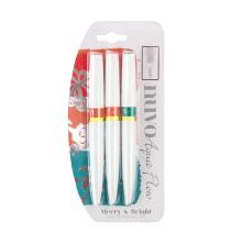 Tonic Studios Nuvo Aqua Flow Pens 3/Pkg - Merry &amp; Bright 871N