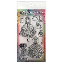 Dylusions Couture Stamp Set - Ladies Who Lunch Duo