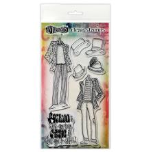 Dylusions Couture Stamp Set - Man About Town Duo