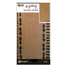 Dylusions Dyalog Insert Book - Kraft