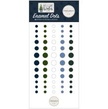 Carta Bella Adhesive Enamel Dots 60/Pkg - Welcome Winter