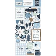 Echo Park Winter Chipboard 6X13 - Accents