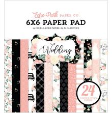 Echo Park Double-Sided Paper Pad 6X6 - Wedding