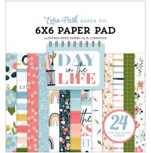 Echo Park Double-Sided Paper Pad 6X6 - Day In The Life