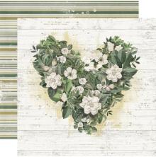 Simple Stories SV Weathered Garden Cardstock 12X12 - Love You More