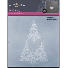 Altenew Embossing Folder - Winter Foliage 3D
