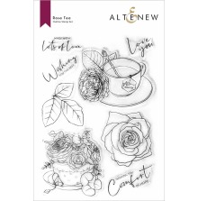 Altenew Clear Stamps 6X8 - Rose Tea