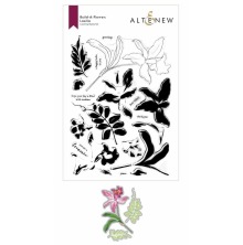 Altenew Clear Stamp And Die Build A flower - Laelia