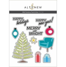 Altenew Die Set - Mid-Century Festivities