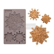 Prima Redesign Mould 5X8 - Snowflake Jewels