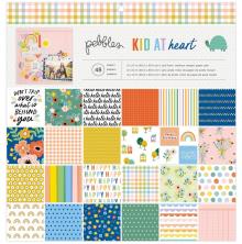 Pebbles Paper Pad 12X12 48/Pkg - Kid At Heart