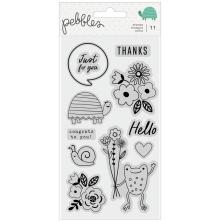 Pebbles Clear Stamps - Kid At Heart