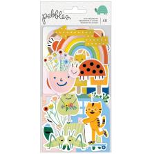 Pebbles Cardstock Die-Cuts 40/Pkg - Kid At Heart Icon