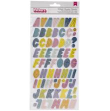 Paige Evans Wonders Thickers Stickers 5.5X11 - Wonderful Alphabet