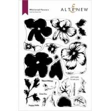 Altenew Clear Stamps 6X8 - Whirlwind Flowers
