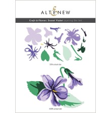 Altenew Die Set Craft A Flower - Sweet Violet