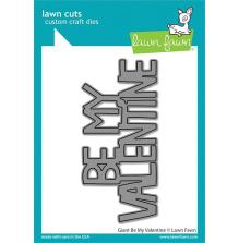 Lawn Fawn Dies - Giant Be My Valentine LF2735