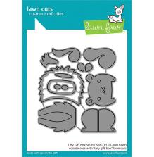 Lawn Fawn Dies - Tiny Gift Box Skunk Add-On LF2737