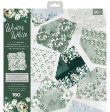 Crafters Companion 12X12 Paper Pad - White Winter