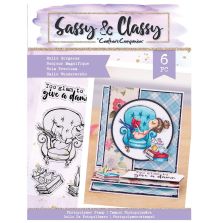 Crafters Companion Clear Stamps A6 Sassy & Classy - Hello Gorgeous