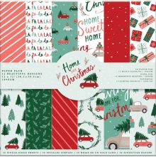 Crafters Companion Violet Studio 12X12 Paper Pack - Home for Christmas