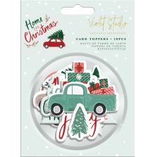 Crafters Companion Violet Studio Assorted Toppers - Home for Christmas