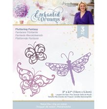 Sara Davies Enchanted Dreams Metal Die Set - Fluttering Fantasy