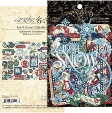 Graphic 45 Cardstock Die-Cuts - Let It Snow
