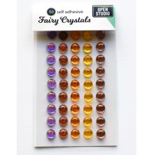Memory Box Self-Adhesive Fairy Crystals 50/Pkg - Autumn