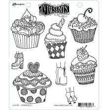 Dylusions Cling Stamps 8.5X7 - Eat Me