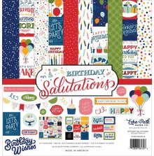 Echo Park Collection Kit 12X12 - Birthday Salutations