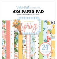 Echo Park Double-Sided Paper Pad 6X6 - My Favorite Spring