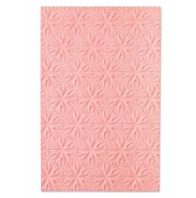 Sizzix 3-D Textured Impressions Embossing Folder - Geometric Flowers