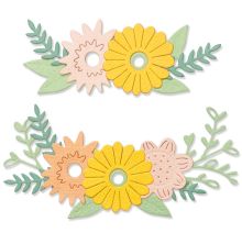 Sizzix Thinlits Die Set - Floral Contours